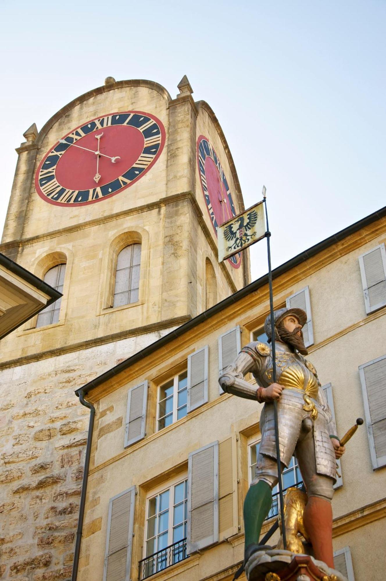 Aux Chambres Du Banneret Невшатель Экстерьер фото